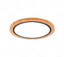 310mm Diameter Round FSC Wood Frame LED Ceiling Light