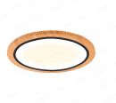 410mm Diameter Round FSC Wood Frame LED Ceiling Light