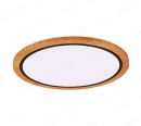 510mm Diameter Round FSC Wood Frame LED Ceiling Light