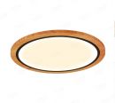 510mm Diameter Round FSC Wood Frame LED Ceiling Light