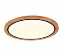 600mm Diameter Round FSC Wood Frame LED Ceiling Light