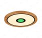 510mm Diameter RGB in Centre Round FSC Wood Frame LED Ceiling Light