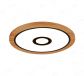 510mm Diameter RGB in Centre Round FSC Wood Frame LED Ceiling Light