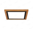 300x300mm Square FSC Wood Frame LED Ceiling Light