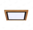 300x300mm Square FSC Wood Frame LED Ceiling Light