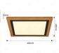 400x400mm Square FSC Wood Frame LED Ceiling Light