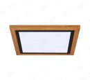 400x400mm Square FSC Wood Frame LED Ceiling Light