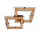 635x495mm FSC Pine Wood Double Frame Indoor LED Ceiling Light 90063