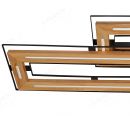 1105x380mm FSC Pine Wood Double Frame Indoor LED Ceiling Light 90064