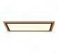 1000x250mm Rectangle FSC Wood Frame LED Ceiling Light