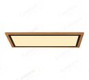 1000x250mm Rectangle FSC Wood Frame LED Ceiling Light