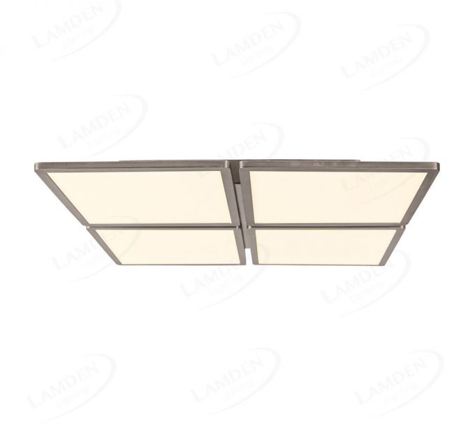 Four Head Rectangle Color Changing LED Panel Ceiling Light 70029