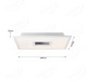 395x395mm White Coating IP20 CCT+RGB Backlight LED Panel Ceiling Light 70049