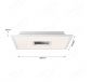 595x595mm White Coating IP20 CCT+RGB Backlight LED Panel Ceiling Light 70050