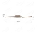 Double Arc Line Interior Decoration 3 Step Dim LED Light 70052