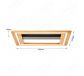 450x450mm LED Frame Light with Wood Board Decoration Ceiling Light 70079