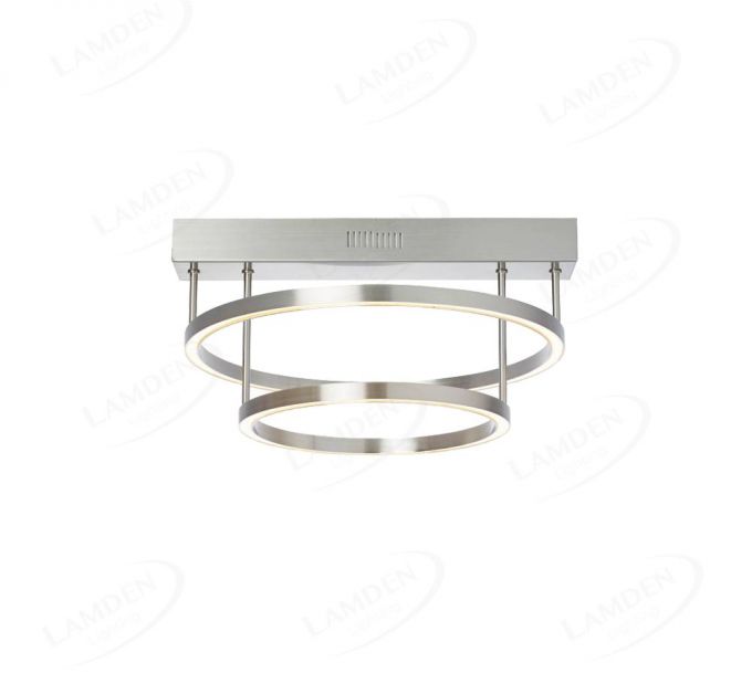 370x350mm Two Rings Round LED Pendant Light 70089