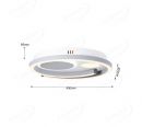 400mm Round Decoration LED Ceiling Light 70090