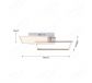 400x400mm Square White Decoration LED Ceiling Light 70094