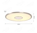 Diameter 600mm CCT Main Light+RGB Centre Light Round LED Panel 60000