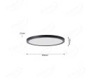 Diameter 250mm Single Color Dim Low Voltage LED Panel