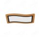 460x267mm Wave Shape FSC Wood Decoration LED Ceiling Light 90025