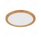 Round 380mm FSC Pine Wood Indoor LED Ceiling Light 90028