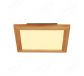 Square 280x280mm FSC Pine Wood Indoor LED Ceiling Light 90030