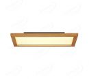 Rectangle 480x230mm FSC Pine Wood Indoor LED Ceiling Light 90033