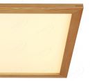 Rectangle 480x230mm FSC Pine Wood Indoor LED Ceiling Light 90033