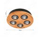 Diameter 330mm FSC Wood Five Head LED Integrated Ceiling Light 90076