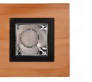 310x150mm FSC Wood Two Head Square LED Integrated Ceiling Light 90078