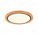 360X360mm Round FSC Wood Decoration LED Ceiling Light