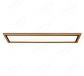 1200x300mm Rectangle FSC Wood Frame LED Ceiling Light 90014