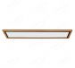 1200x300mm Rectangle FSC Wood Frame LED Ceiling Light 90014