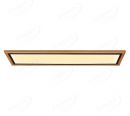 1200x300mm Rectangle FSC Wood Frame LED Ceiling Light 90014